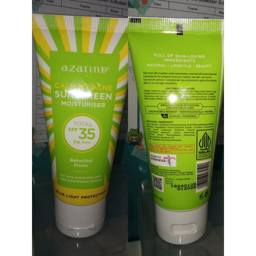 Preloved & Sealed Skincare Original (Azarine, Glad2Glow, Elformula & Vorta)