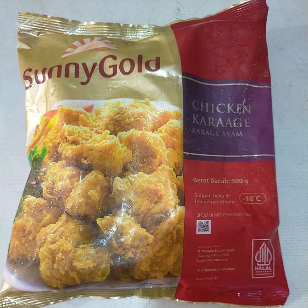 

SUNNY GOLD CHICKEN KARAGE 500GR