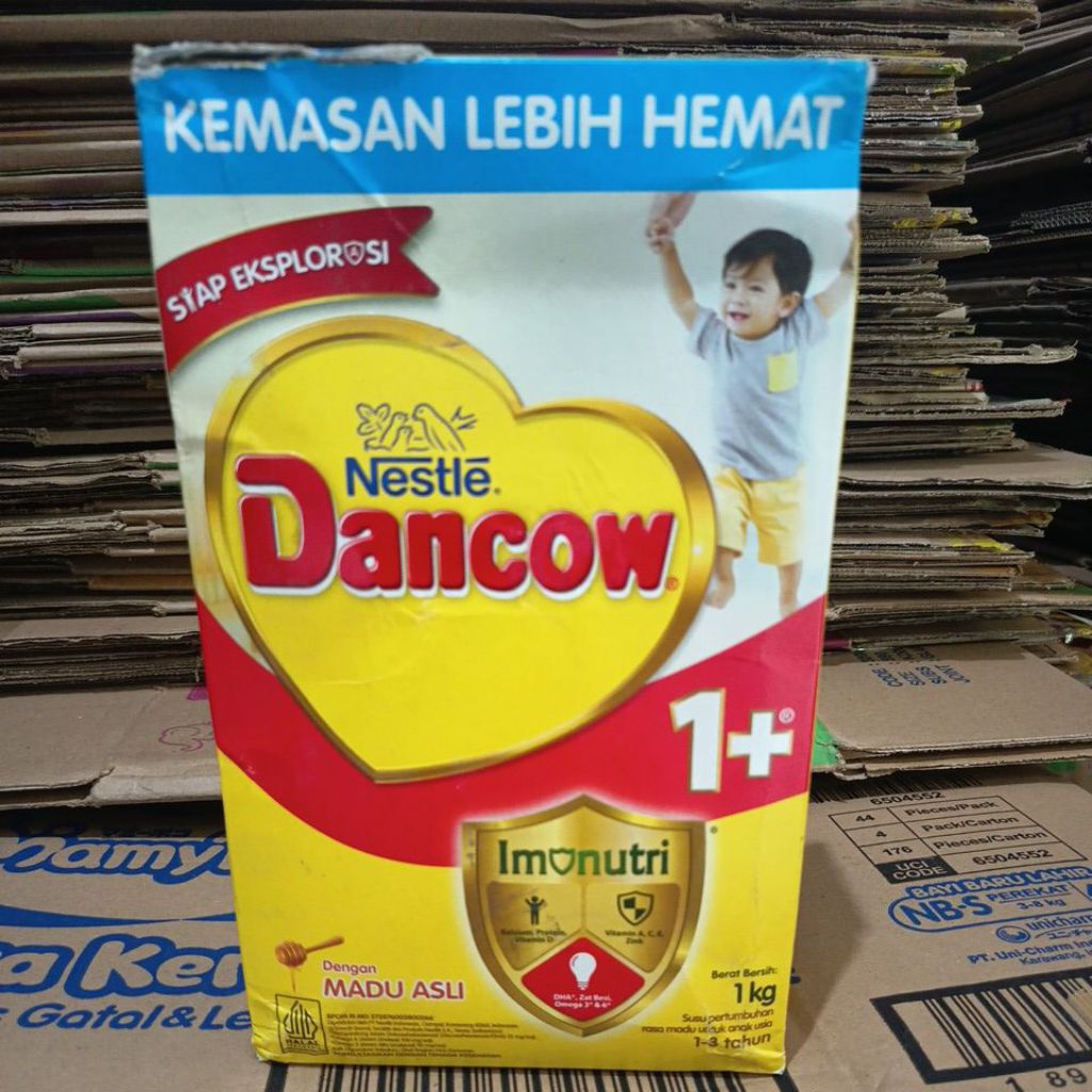 

Dancow 1+madu 1kg kemsan penyok exp aprl 2026
