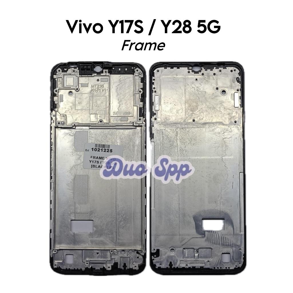 Frame Tulang Tengah Vivo Y17s / Y28 5G - Dudukan Mesin & LCD