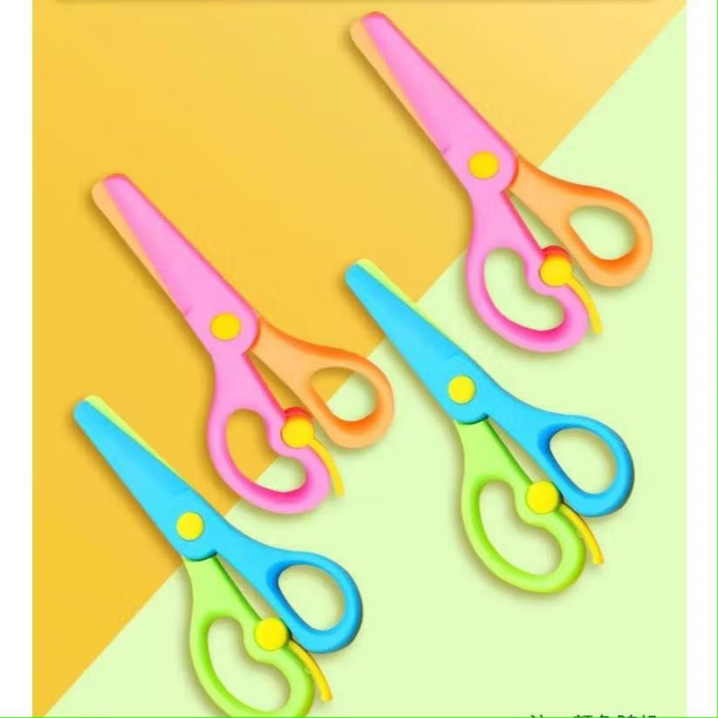 

{JY} Gunting Anak Aman Gunting Plastik Pengaman Kerajinan Tangan Gunting Pengaman DIY / Gunting anak / gunting pengaman anak / gunting mini / gunting kertas