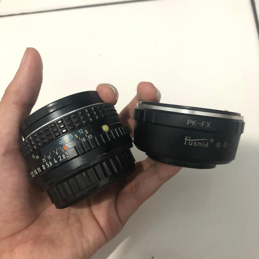 Lensa Fix Manual SMC PENTAX-M 50mm F.2