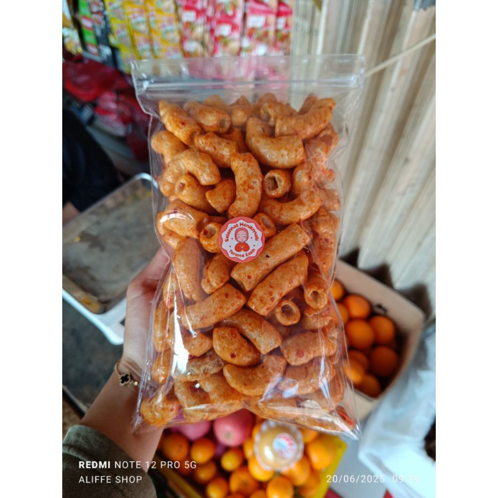 

makaroni lotis pedes manis gurih 100 gr-kemasan repack