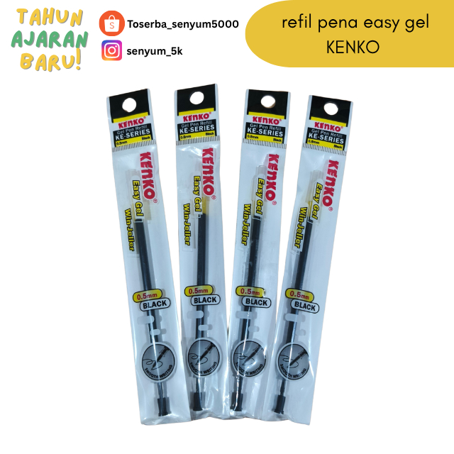 

KENKO REFIL PENA EASY GEL / kenko pena cair 4pcs