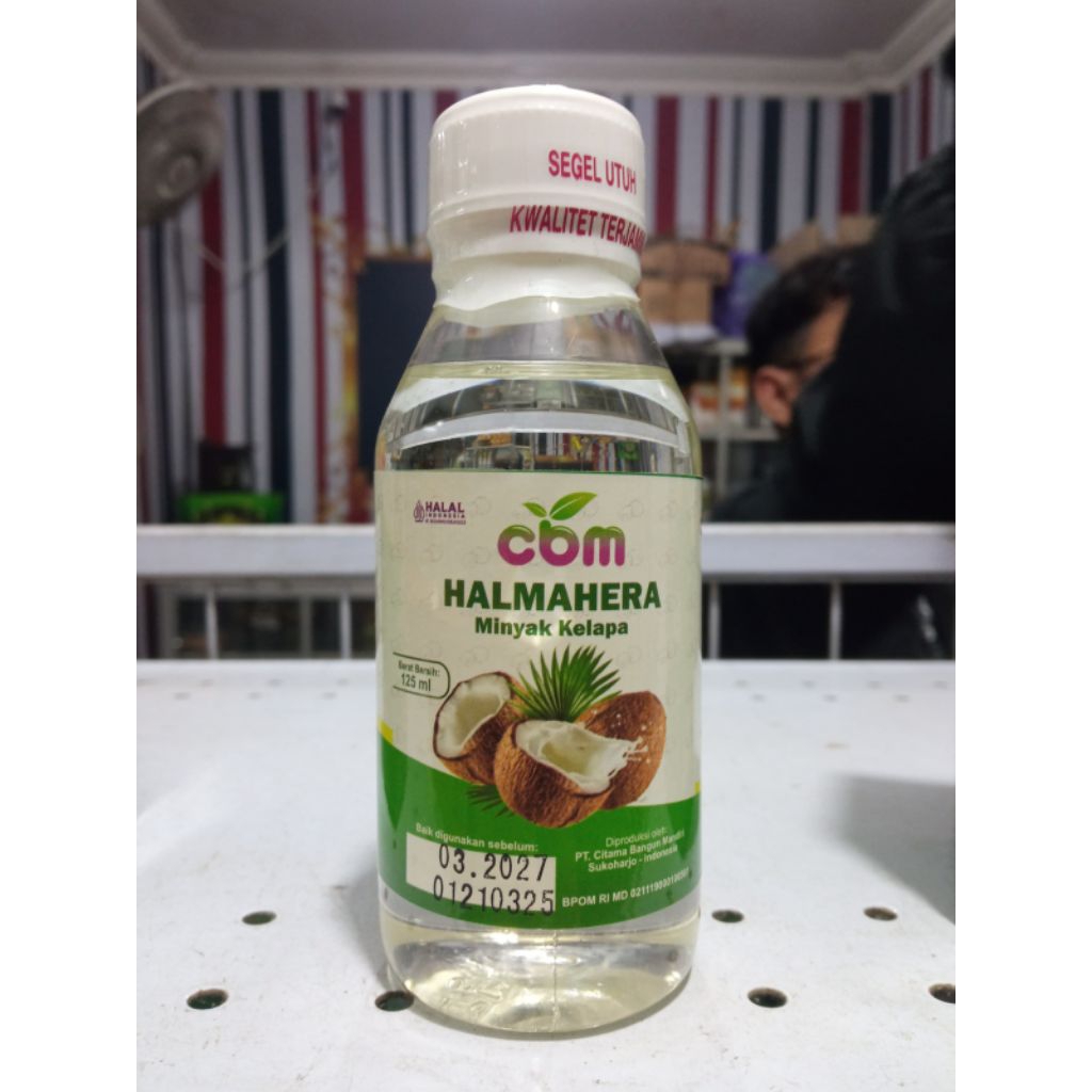 

Halmahera VCO (Virgin Coconut Oil) Minyak Kelapa Murni 125ml
