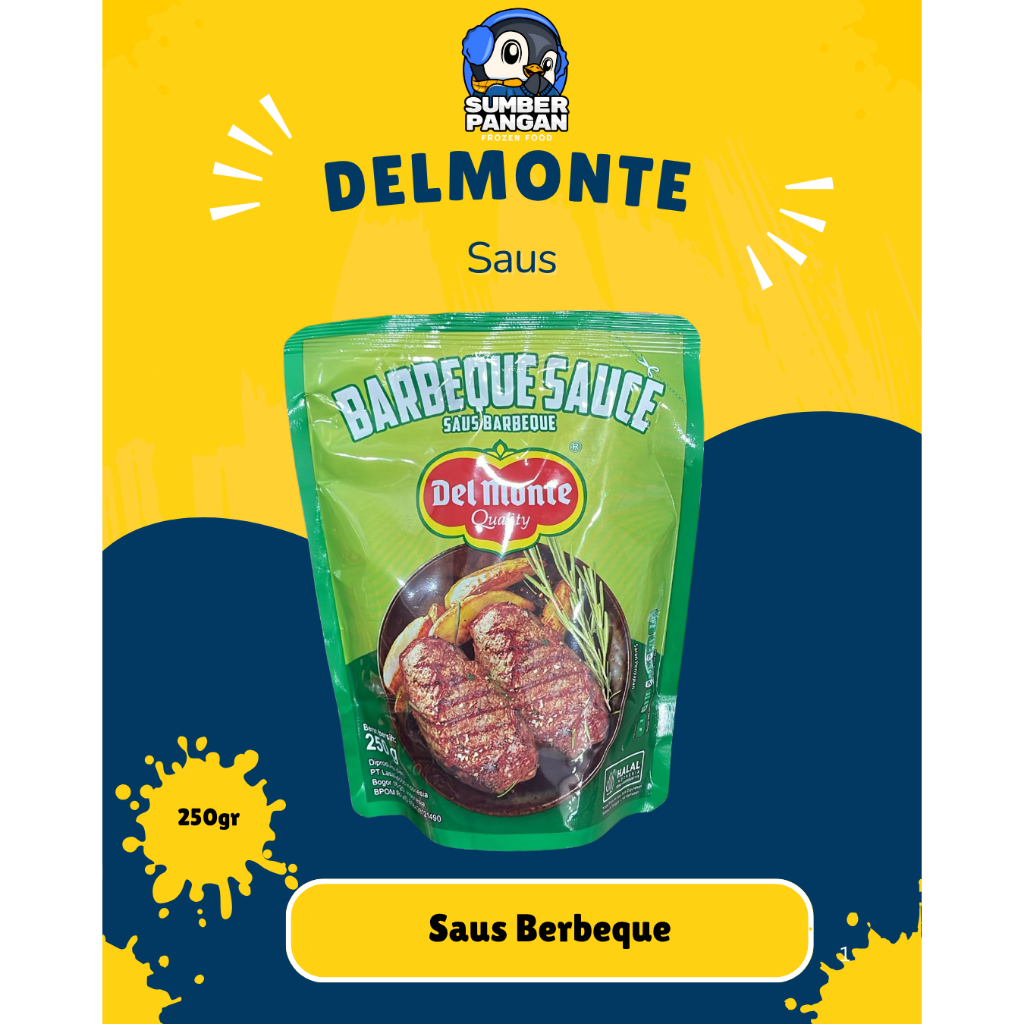 

Delmonte Saus Berbeque&Berbeque korea 250gr