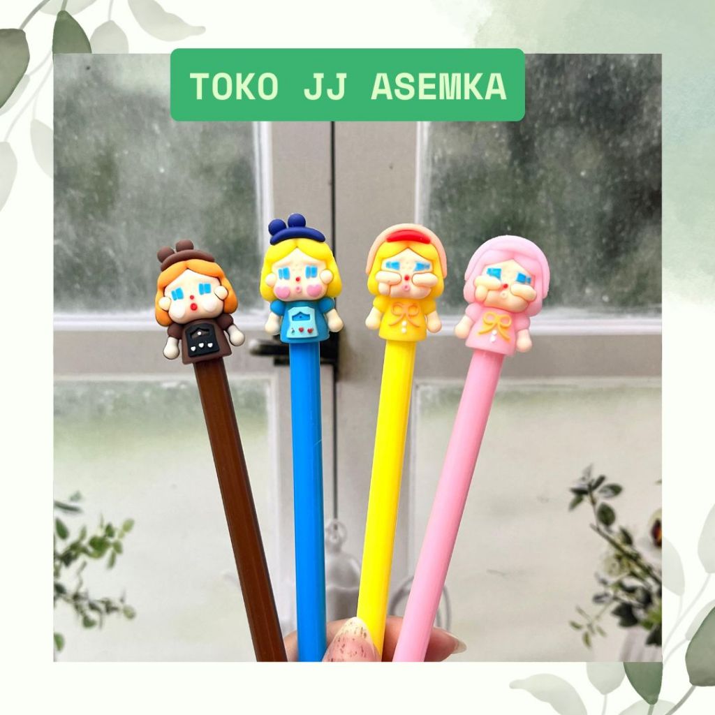 

PULPEN GEL MOLLY POPMART FULLBODY LUCU IMUT KARAKTER ALAT TULIS SEKOLAH MURAH COD