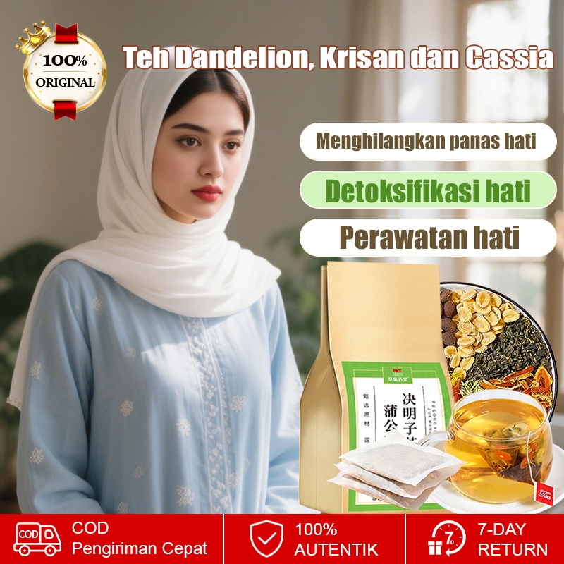 

❤️Beli 2 gratis 3❤️Teh Cassia dan Dandelion Kemasan Teh Kesehatan (5g*30 kantong) Teh untuk menjaga hati dan mengurangi panas dalam Kantong Teh Herbal Pelangsing Teh Detoksifikasi dan Penurunan Berat Bada