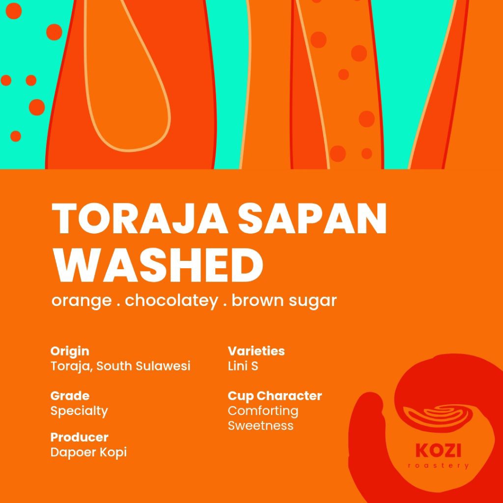 

Kopi Arabika - Toraja Sapan Washed