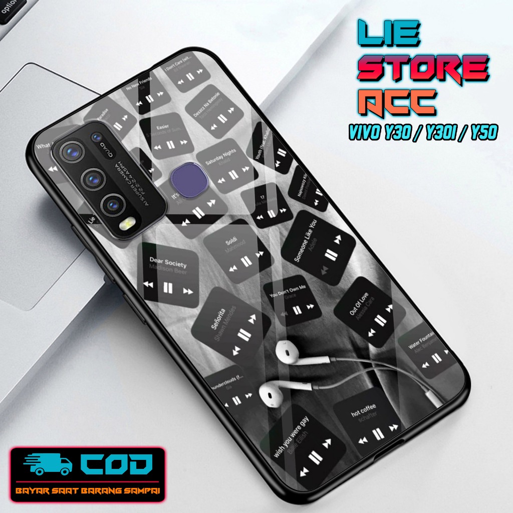 Case Vivo Y30 Y30I Y50 - Casing Vivo Y30 Y30I Y50 - ( Aesthetic ) - Case Hp - Casing Hp - Softcase V
