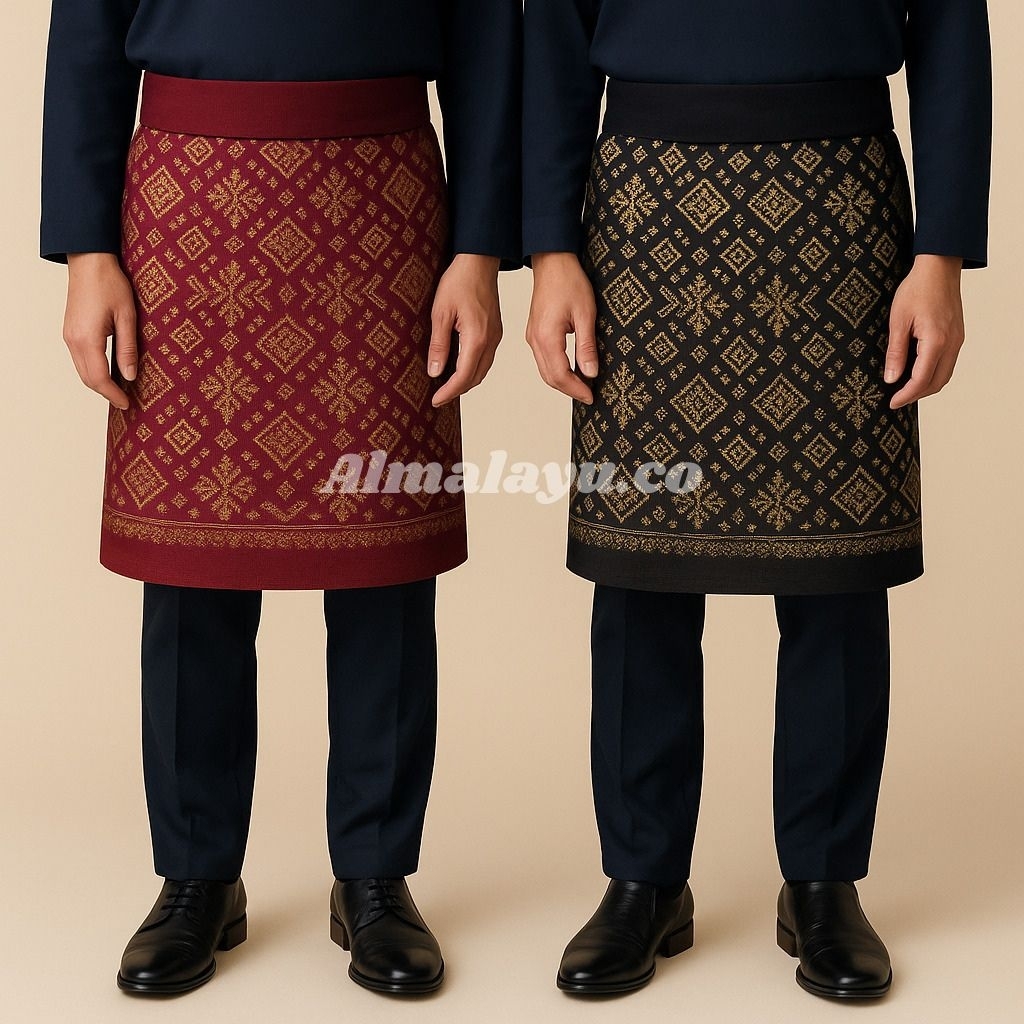 KAIN SAMPIN SONGKET DEWASA DAN ANAK RUMPAK SONGKET ANAK PREMIUM KAIN SAMPING/SAMPIN MELAYU KAON PING