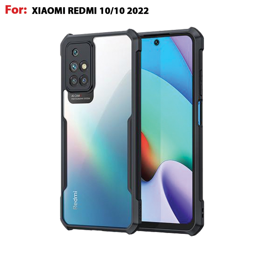 Case Xiomi Redmi 10/10 2022 Armor Fushion Transparent Casing