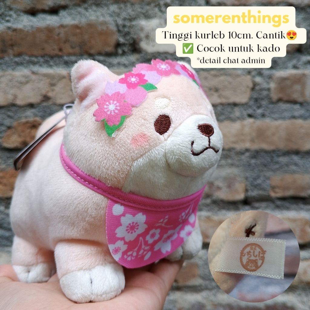 Boneka Shiba Sakura Boneka Kecil | Shiba Plush