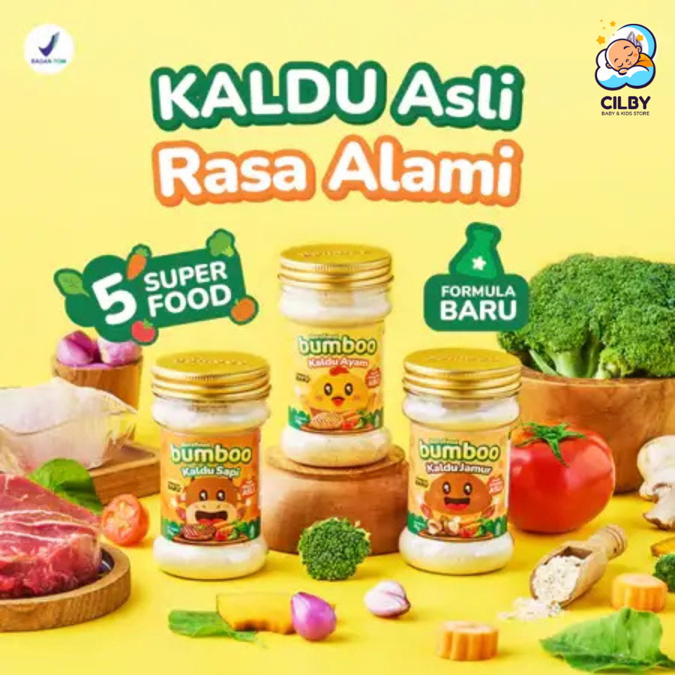 BUMBOO Kaldu Anak MPASI - No MSG Kaldu BB Booster Penambah Berat Badan Anti GTM Bubur Bayi