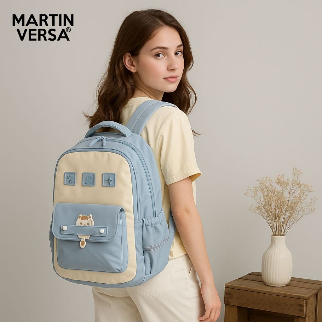 Martin Versa Tas Ransel Laptop Wanita 1010 Backpack polyester