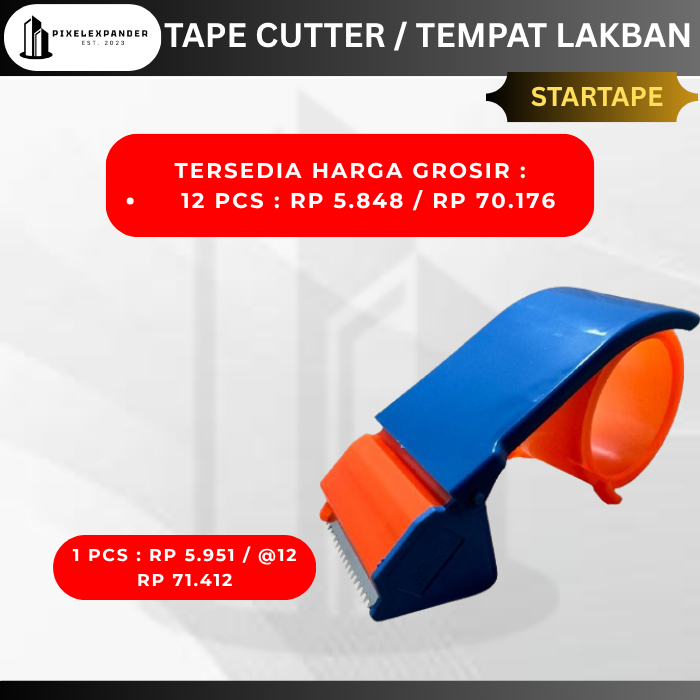 

Dispenser Tape Tempat Lakban 2" inch