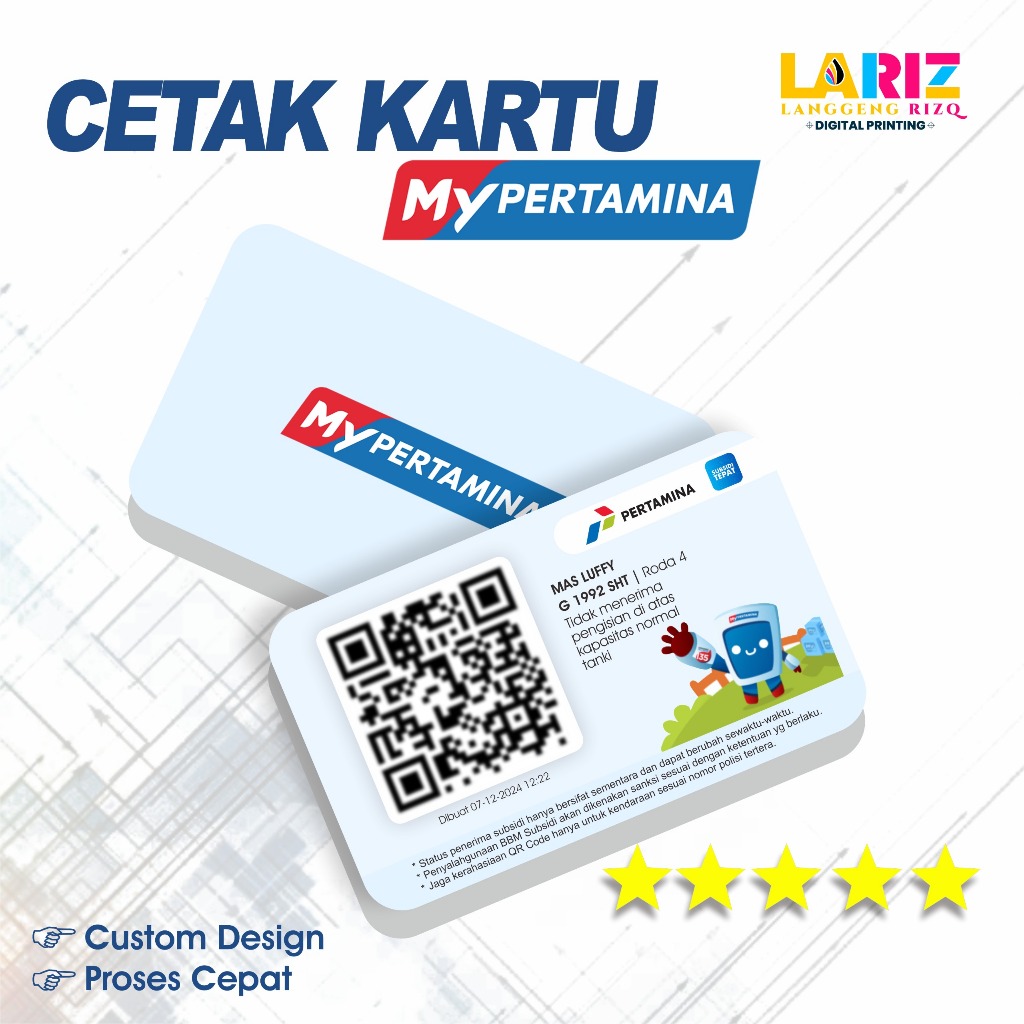 

KARTU MY PERTAMINA DAN KARTU LAINNYA