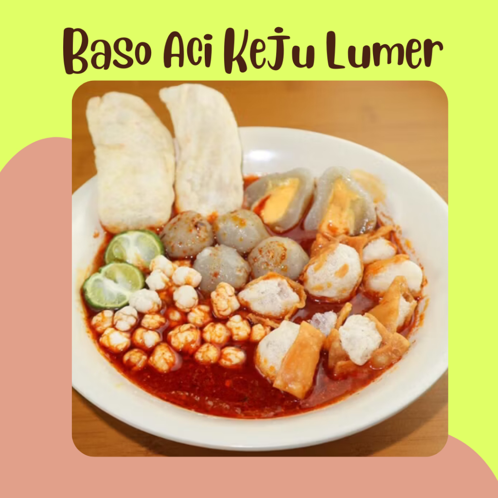 

Aci Keju Lumer Baso Original Halal Frozen Food