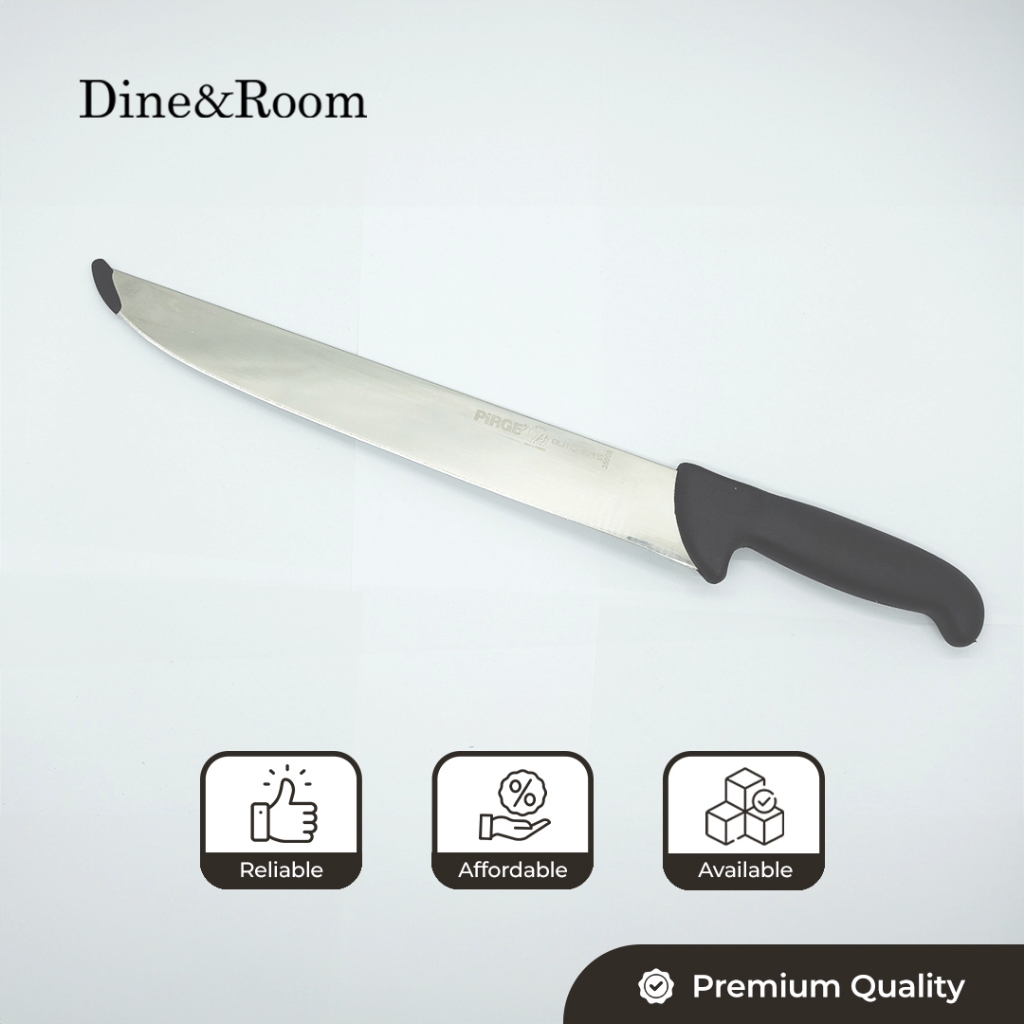 Dine & Room | PIRGE Butcher’s Slicing Knife Wide 29 cm – Pisau Dapur Premium Profesional Tajam & Tah