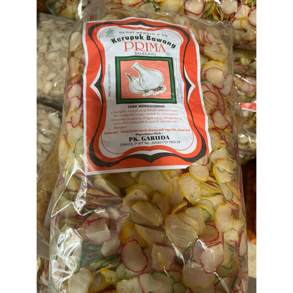 

kerupuk bawang prima isi 5kg