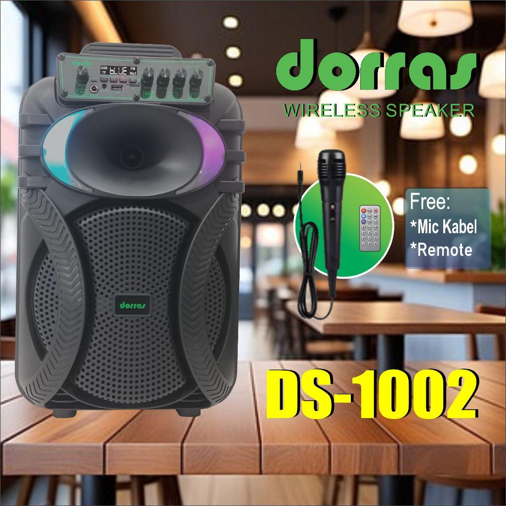 SPEAKER SUPER BASS WIRELESS DORRAS DS 1002