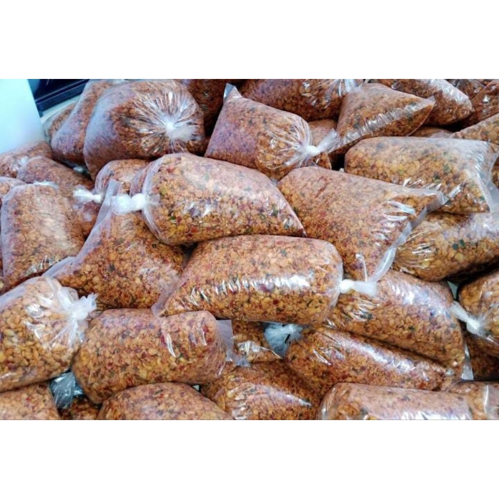 

Kriukan bawang pedas 250gram