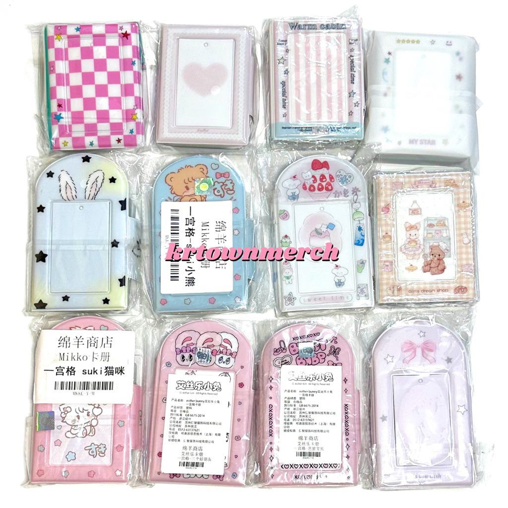 VITA_ [READY STOCK] COLLECT BOOK 1P Kolbuk Photocard Holder Album Kpop Binder Y2K Idols Day Girls