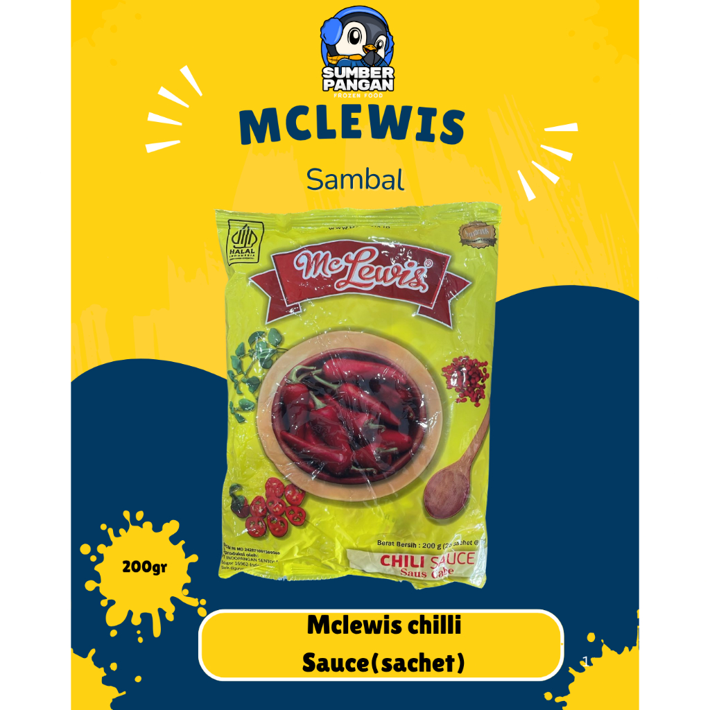 

McLewis Sambal Chili (Sachet) 200gr
