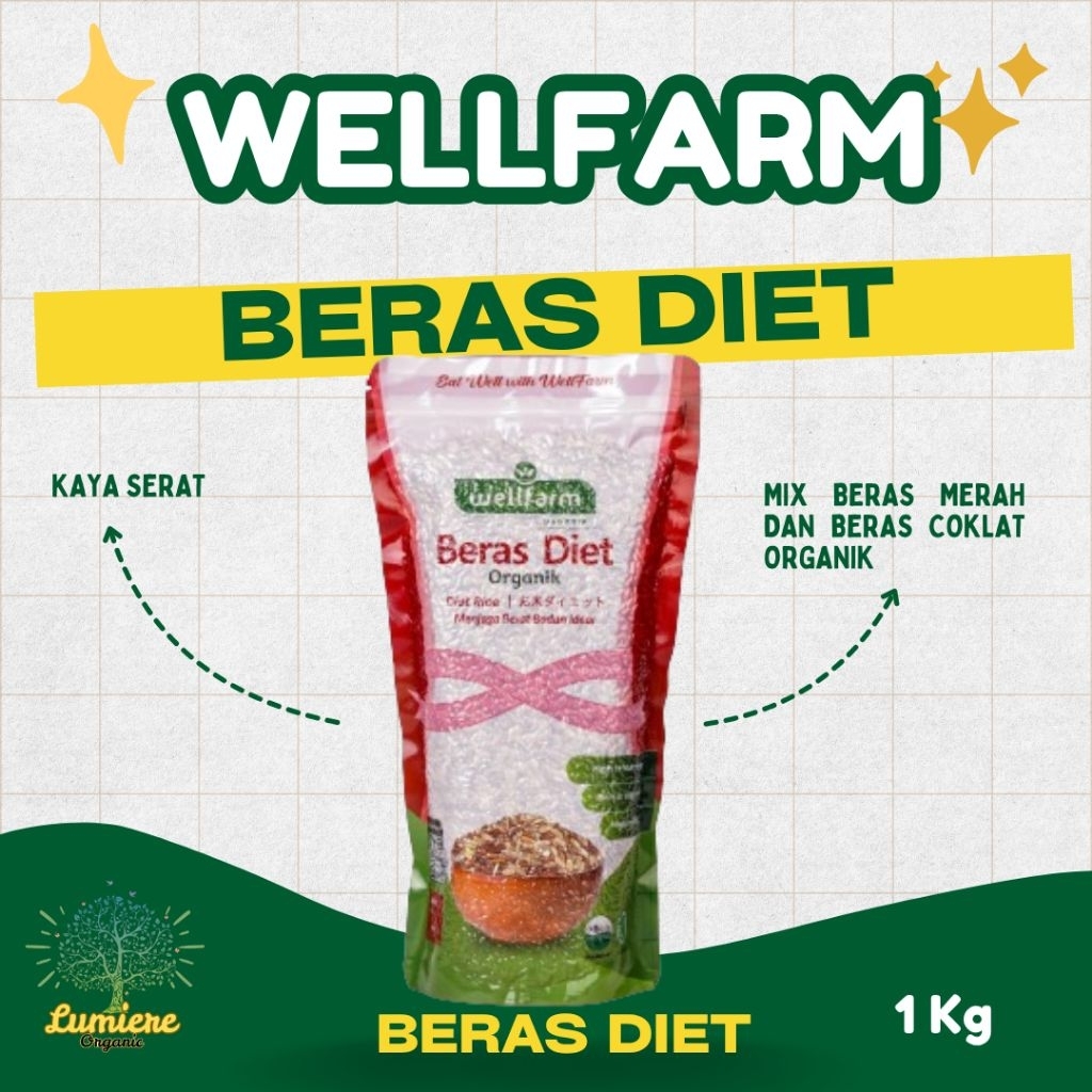 

Beras Diet Organik WELLFARM