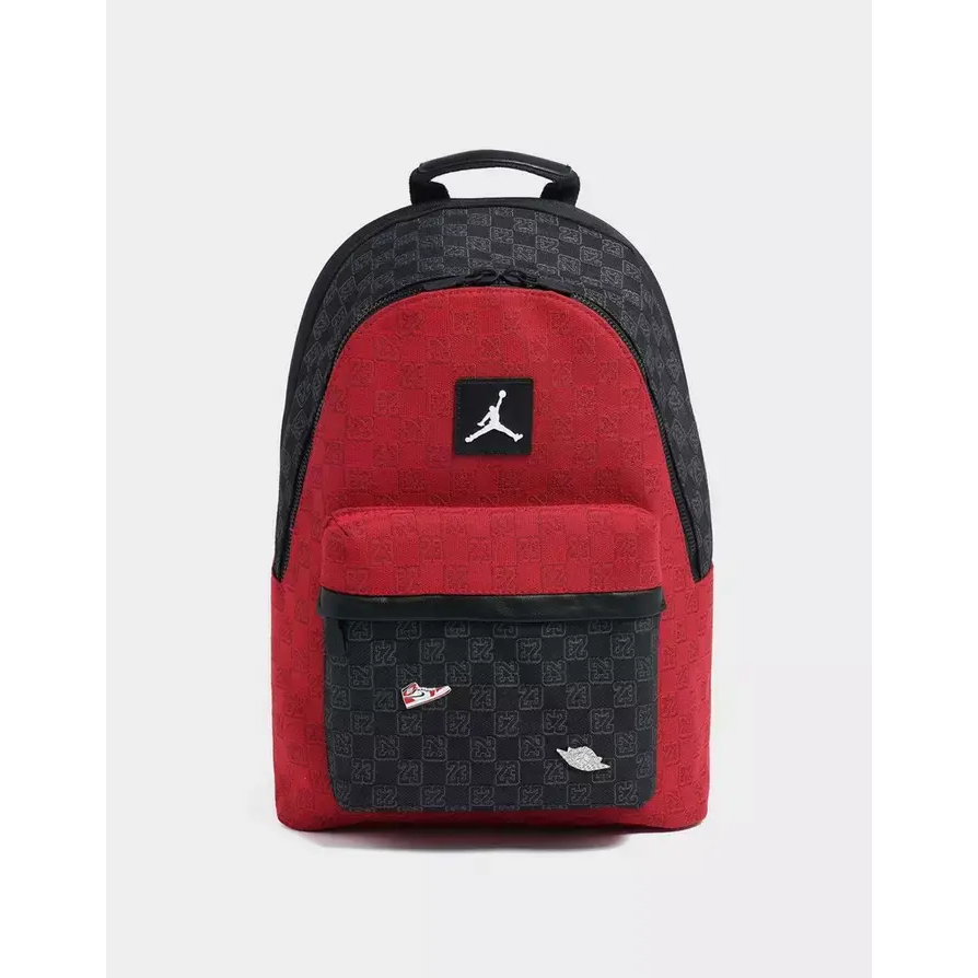 Jordan Monogram Backpack 25L Red Patch MA0758-H15 Tas Ransel Air Jordan Original 100%