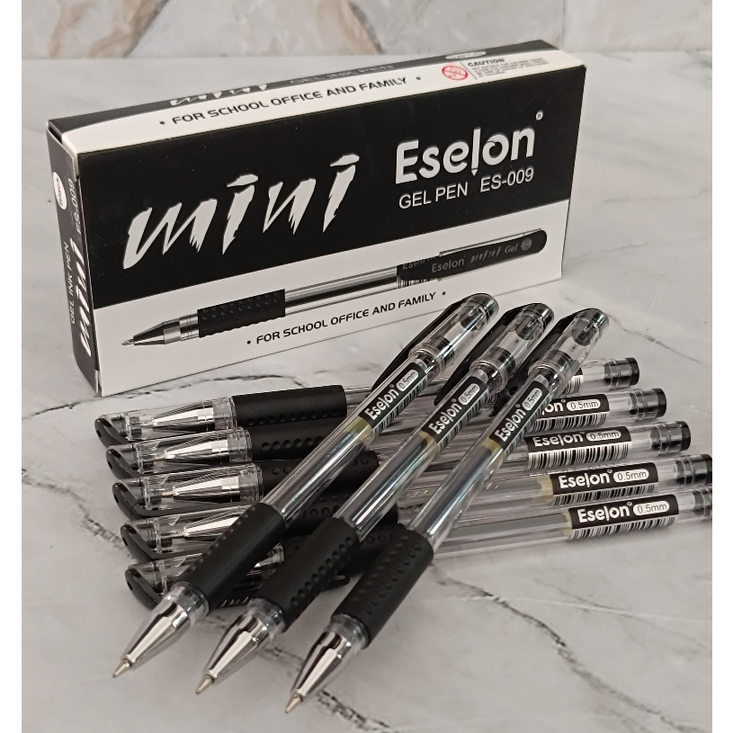 

SELUSIN ( 12 BIJI ) PULPEN ESELON MINIGEL MINI GEL ESELON ES-009