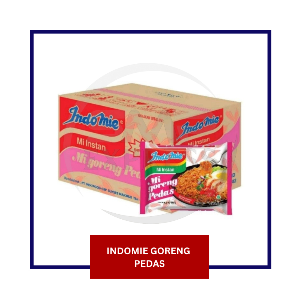 

INDOMIE MIE GORENG PEDAS 79 GR ECERAN/GROSIR