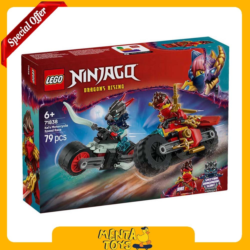 LEGO Ninjago 71838 Kai's Motorcycle Speed Race