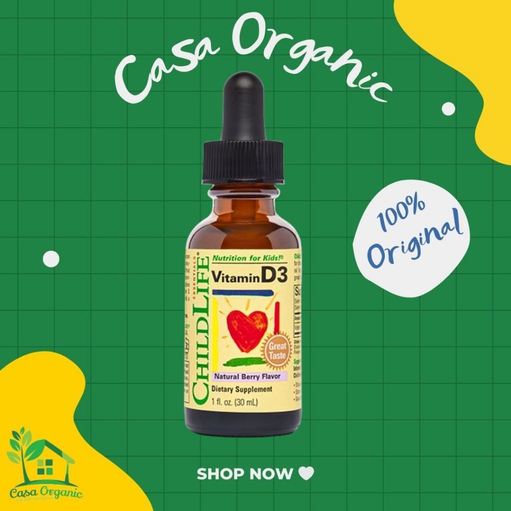 Childlife Vitamin D3 30ml Untuk Bayi