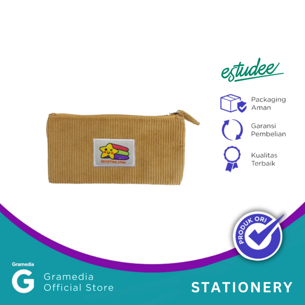 

Estudee Pencil Case Corduroy Star