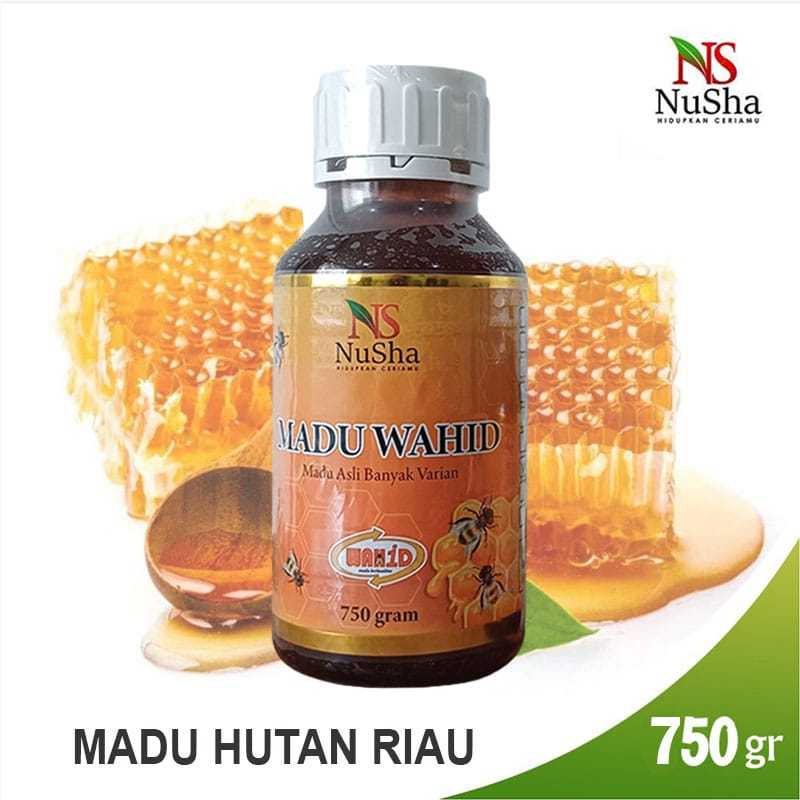 

NUSHA - Madu Wahid Varian Madu Hutan Riau - Madu Murni Asli - Isi 750 gram