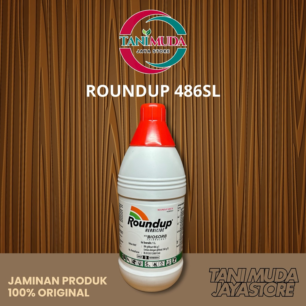 ROUNDUP 486SL 1Ltr HERBISIDA SISTEMIK