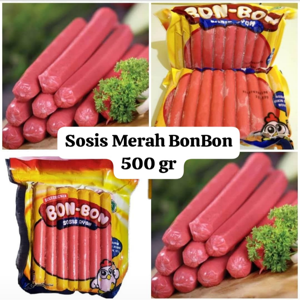 

sosis bon bon merah 500gram