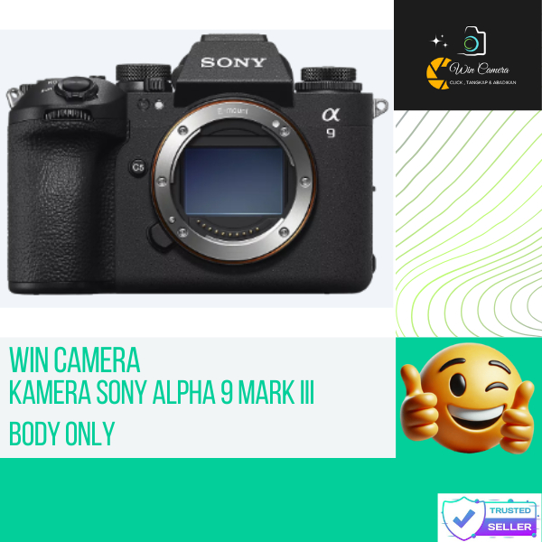 Kamera Sony Alpha 9 Mark III Body Only/ Camera Sony / Kamera Mirrorless / Camera Mirrorless