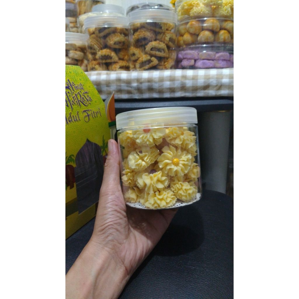 

Semprit susu kemasan toples tabung 500gr, Semprit keju, semprit renyah