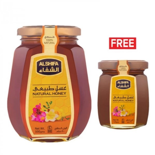 

Madu Alshifa Arab - Natural Honey Made Al Shifa - Original 500gr free 125gr