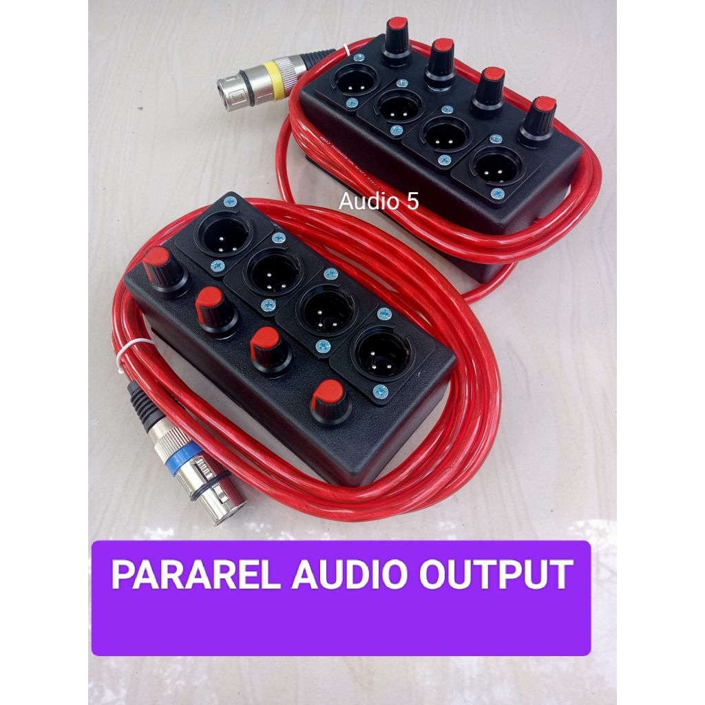 PARAREL MIXER AUDIO OUTPUT + VOLUME
