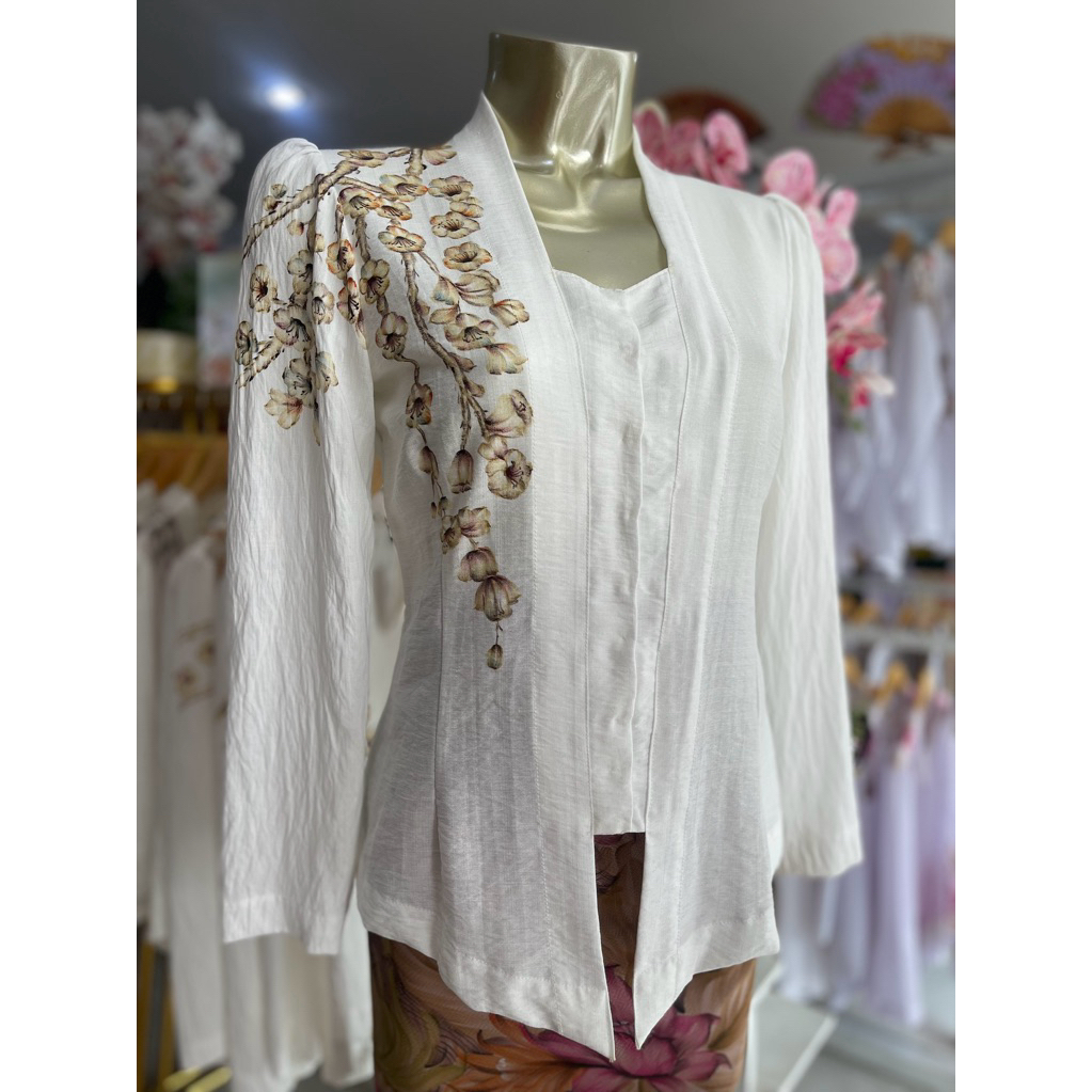 kebaya linen design sakura