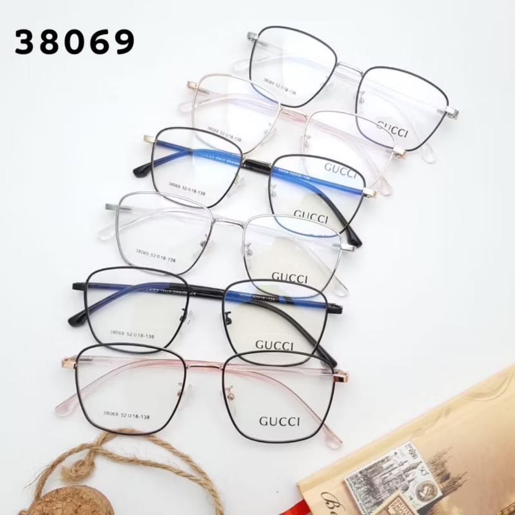 FRAME KACAMATA 38069 BAHAN BESI