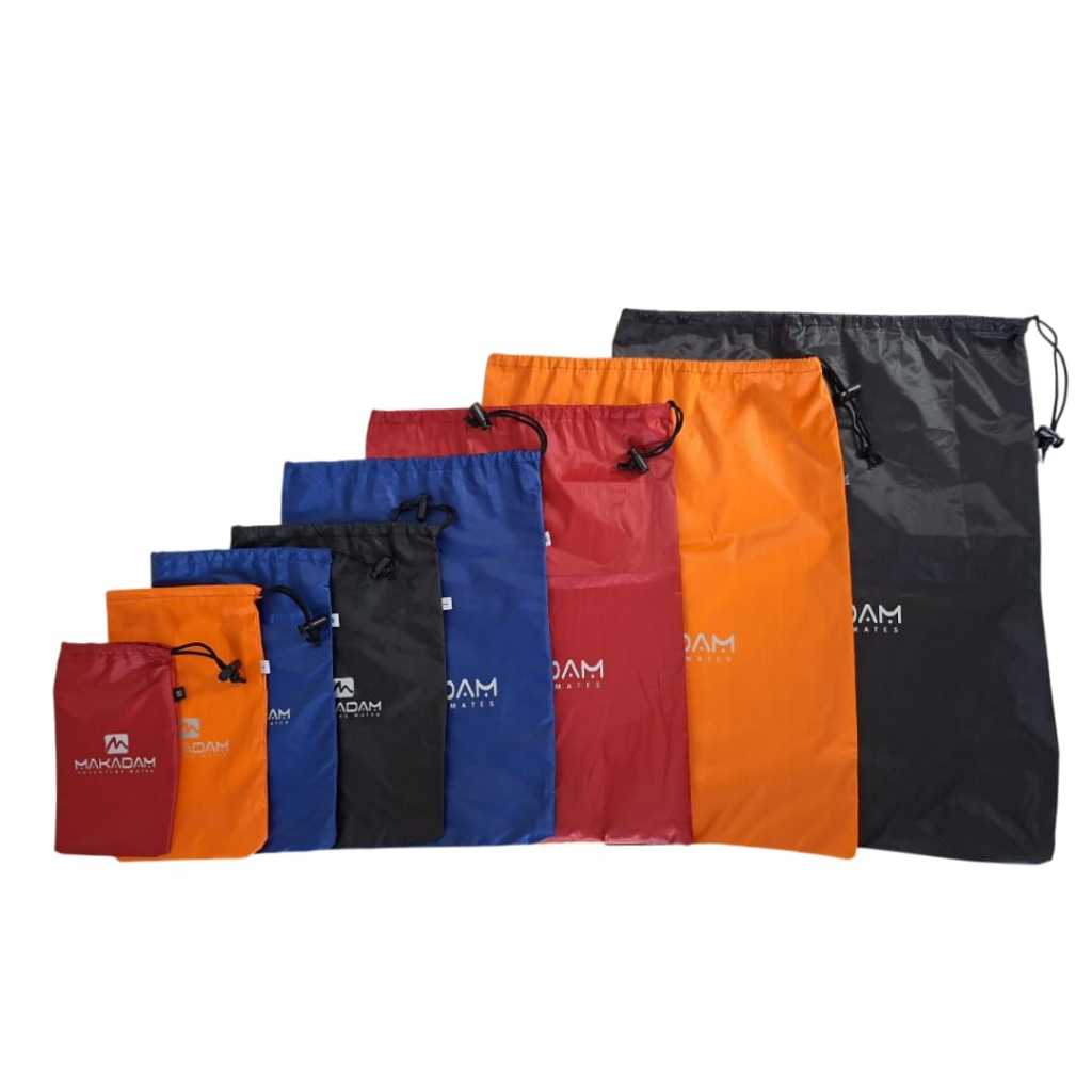 Makadam Stuff Sack Tas Serut Kantong Penyimpanan Travel Waterproof