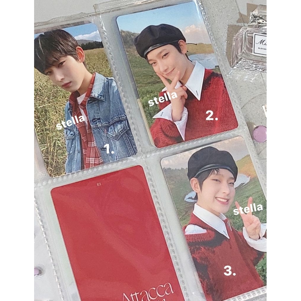 Kim Sunoo Photocard PC Dilan Baret Border Day One Two