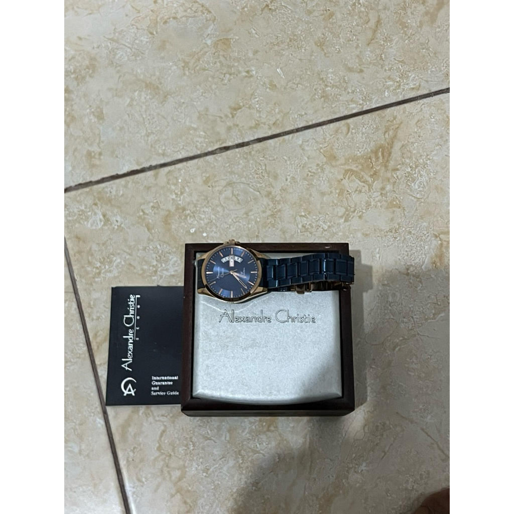 SECOND JAM TANGAN PRIA ALEXANDRE CHRISTIE
