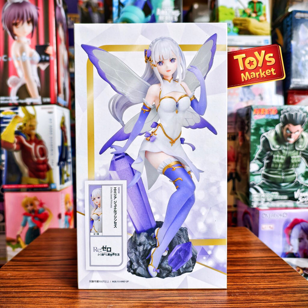 [Round One EXCLUSIVE] elCOCO 1/7 Scale Figure Re:Zero - Emilia Jewel Princess