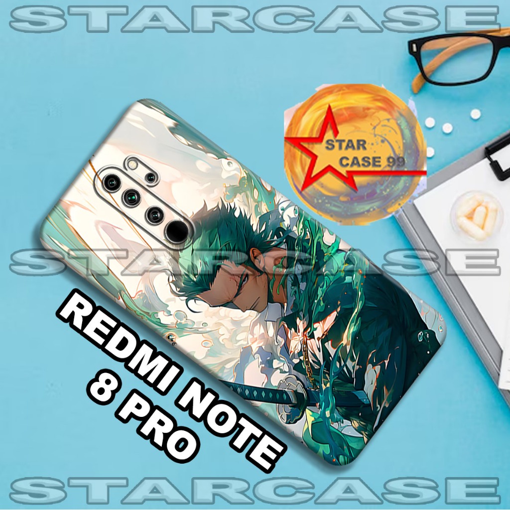 Softcase karet redmi note 8 pro/S37/Motif anime /case redmi note 8 pro/casing redmi note 8 pro