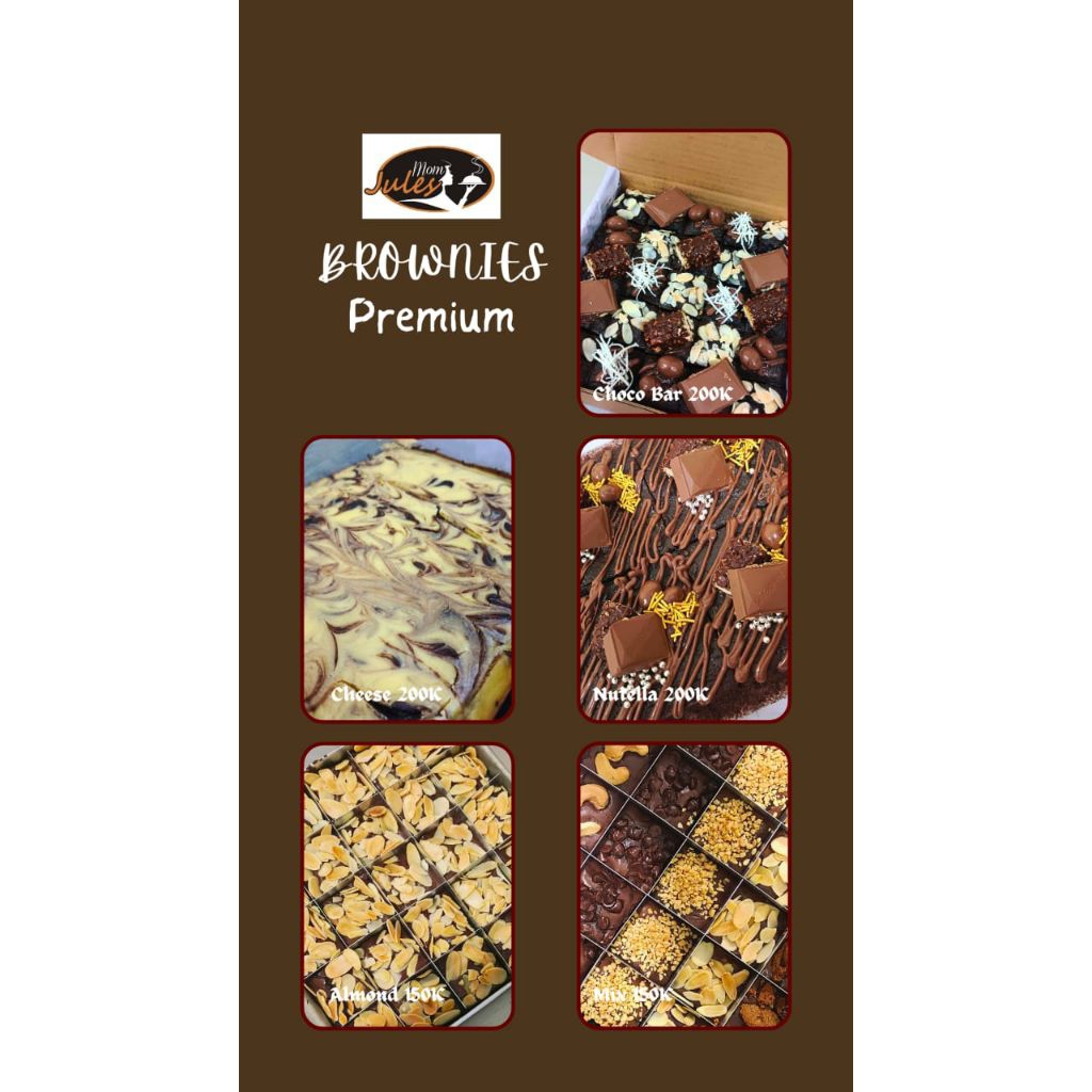

Brownies Premium - Dapur Mom Jules